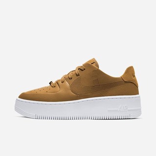 Pantofi Casual Nike Air Force 1 Sage Low LX Dama Maro Metal Aurii Albi Maro | NDKO-30416